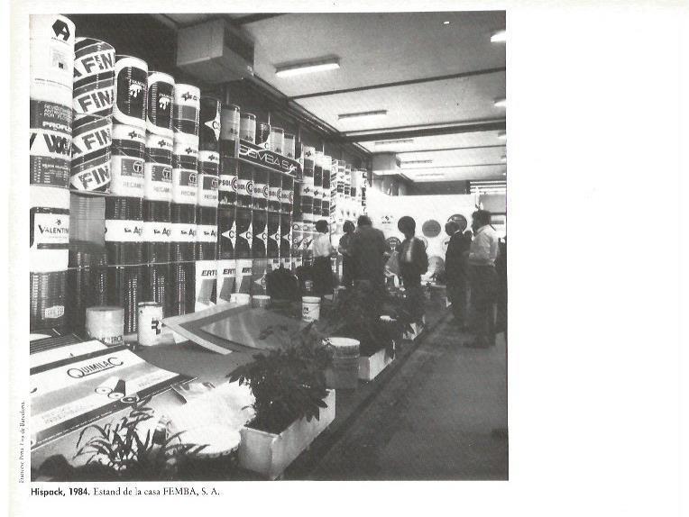 LAMINA V02519: Hispack 1984. Estand Femba, S.A
