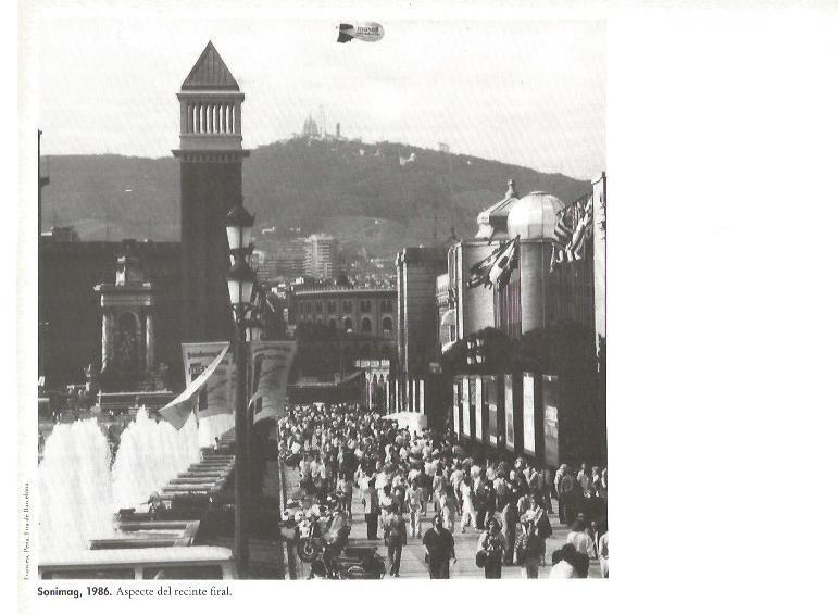LAMINA V02521: Sonimag 1986. Aspecto del recinto ferial