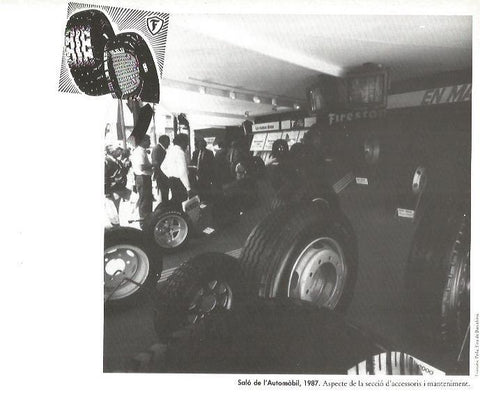 LAMINA V02522: Salon del Automovil 1987. Seccion de accesorios y mantenimiento
