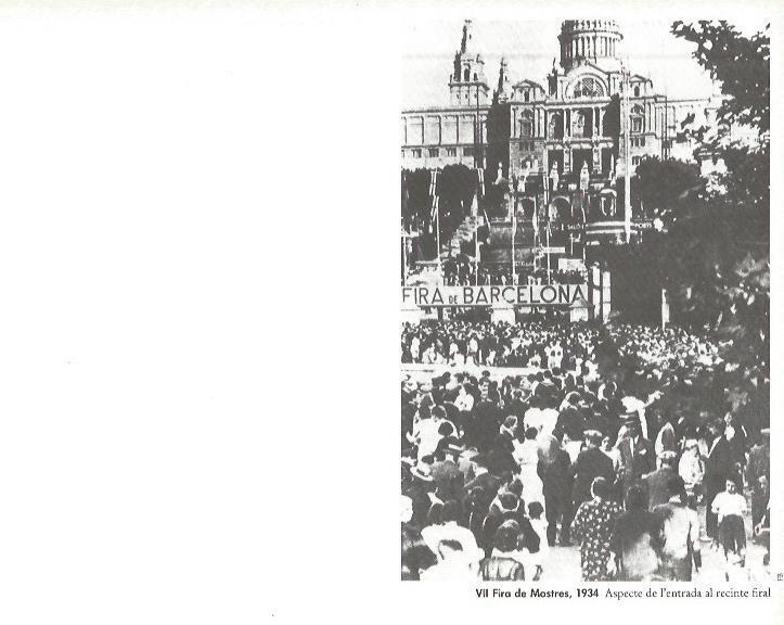 LAMINA V02435: VII Fira de Mostres 1934. Entrada al recinto ferial