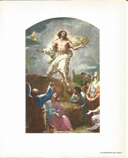 LAMINA V02117: La Ascencion del Señor por F. Bayeu