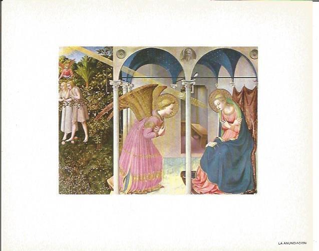 LAMINA V02122: La Anunciacion por Fra Angelico