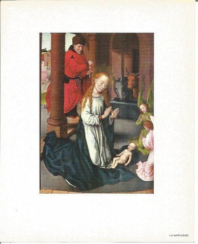 LAMINA V02088: La Natividad por H. Memmling