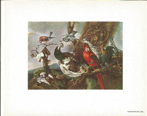LAMINA V02110: Concierto de aves por Jan Fyt