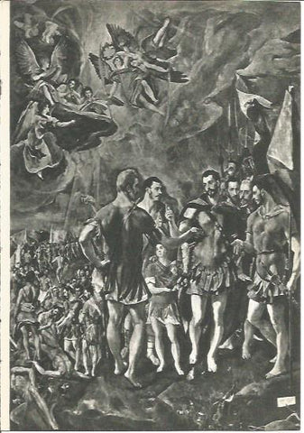 LAMINA V02010: El Escorial. San Mauricio por El Greco