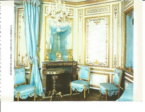 LAMINA V01974: Versalles. Gabinete de la Meridiana, aposento de la Reina