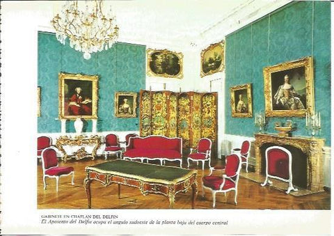 LAMINA V01979: Versalles. Gabinete en chaflan del delfin