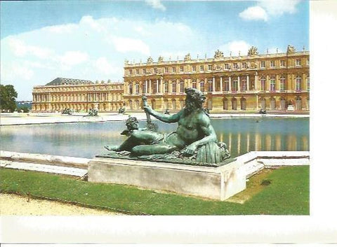 LAMINA V01980: Versalles. Fachada oeste del Palacio
