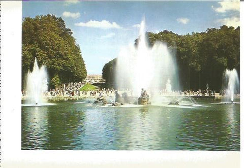 LAMINA V01986: Versalles. Los surtidores de la fuente de Apolo