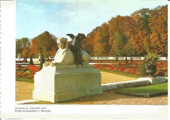 LAMINA V01988: Versalles. Entrada al parterre sur