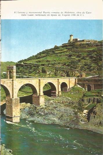 LAMINA V02026: Caceres. Puente romano de Alcantaro de Cayo Julio Lacer