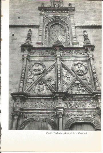 LAMINA V02057: Caceres. Fachada principal de la Catedral de Coria