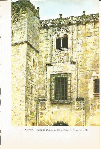 LAMINA V02068: Caceres. Palacio de los Golfines de Abajo