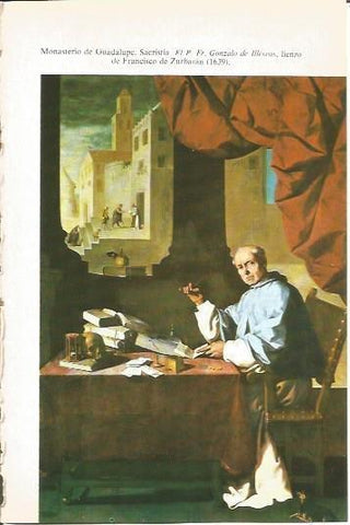 LAMINA V02077: Caceres. Gonzalo de Illescas por F. Zurbaran
