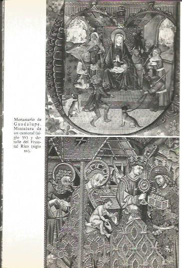 LAMINA V02081: Caceres. Miniatura de un cantoral del Monasterio de Guadalupe