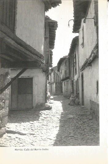 LAMINA V02052: Caceres. Calle del Barrio Judio en Hervas