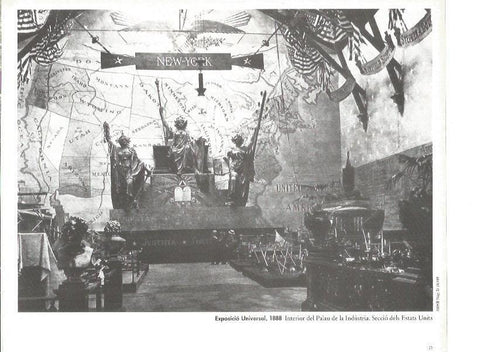 LAMINA V02350: Exposicio Universal 1888. Seccion de Estados Unidos