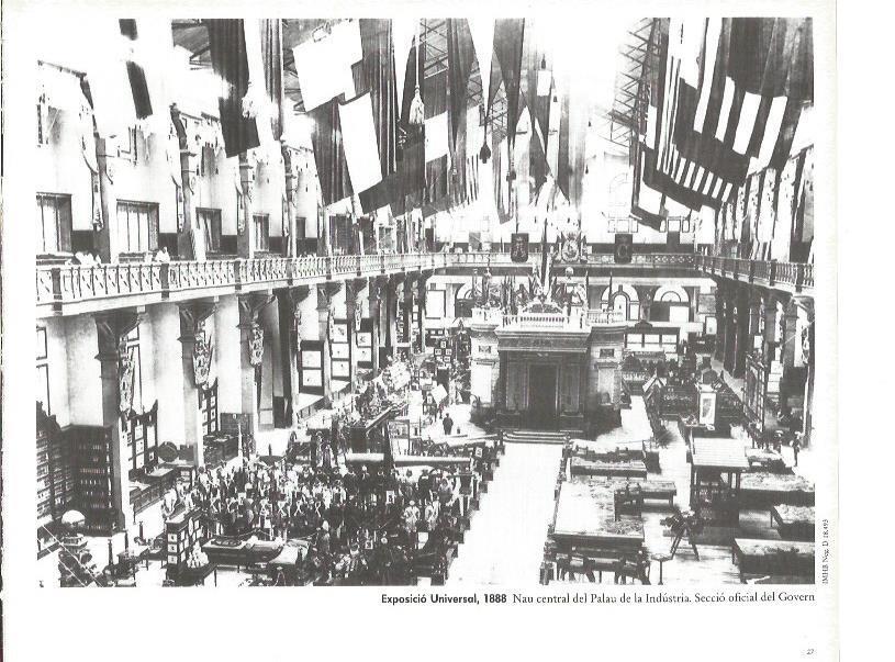 LAMINA V02351: Exposicio Universal 1888. Seccion oficial del Gobierno