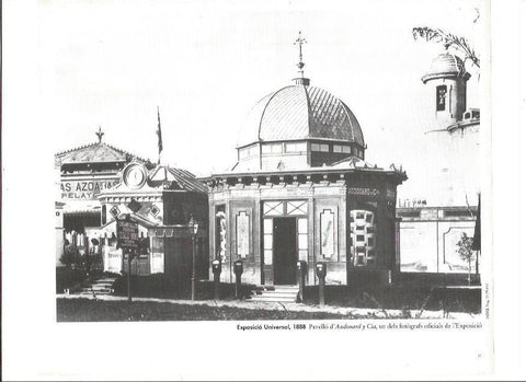 LAMINA V02355: Exposicio Universal 1888. Pavellon Audouard y Cia