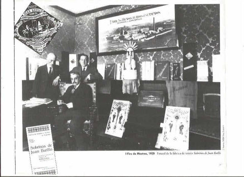 LAMINA V02356: I Fira de Mostres 1920. Estand de Sobrinos de Juan Batllo