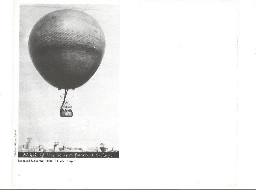 LAMINA V02357: Exposicio Universal 1888. El Globus Captiu