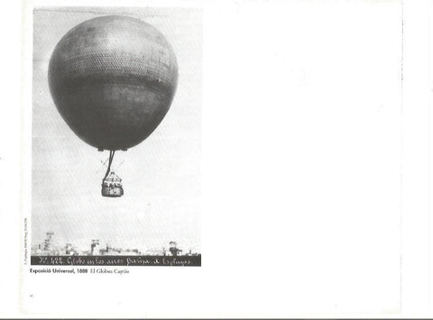LAMINA V02357: Exposicio Universal 1888. El Globus Captiu
