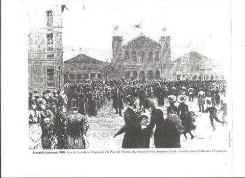 LAMINA V02358: Exposicio Universal 1888. Acto de clausura