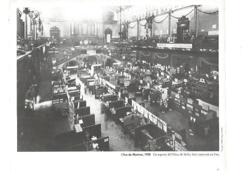 LAMINA V02361: I Fira de Mostres 1920. Palacio de Bellas Artes