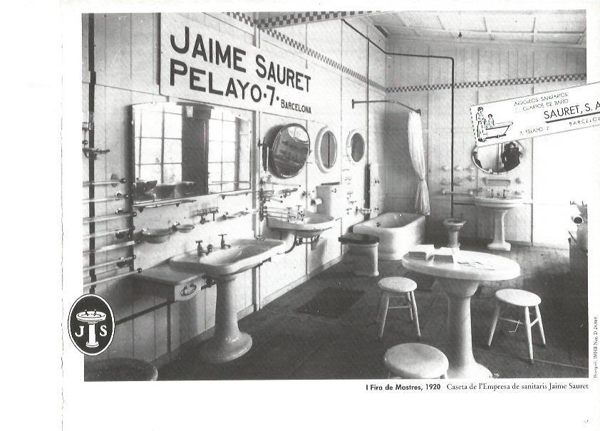 LAMINA V02368: I Fira de Mostres 1920. Caseta Jaime Sauret 