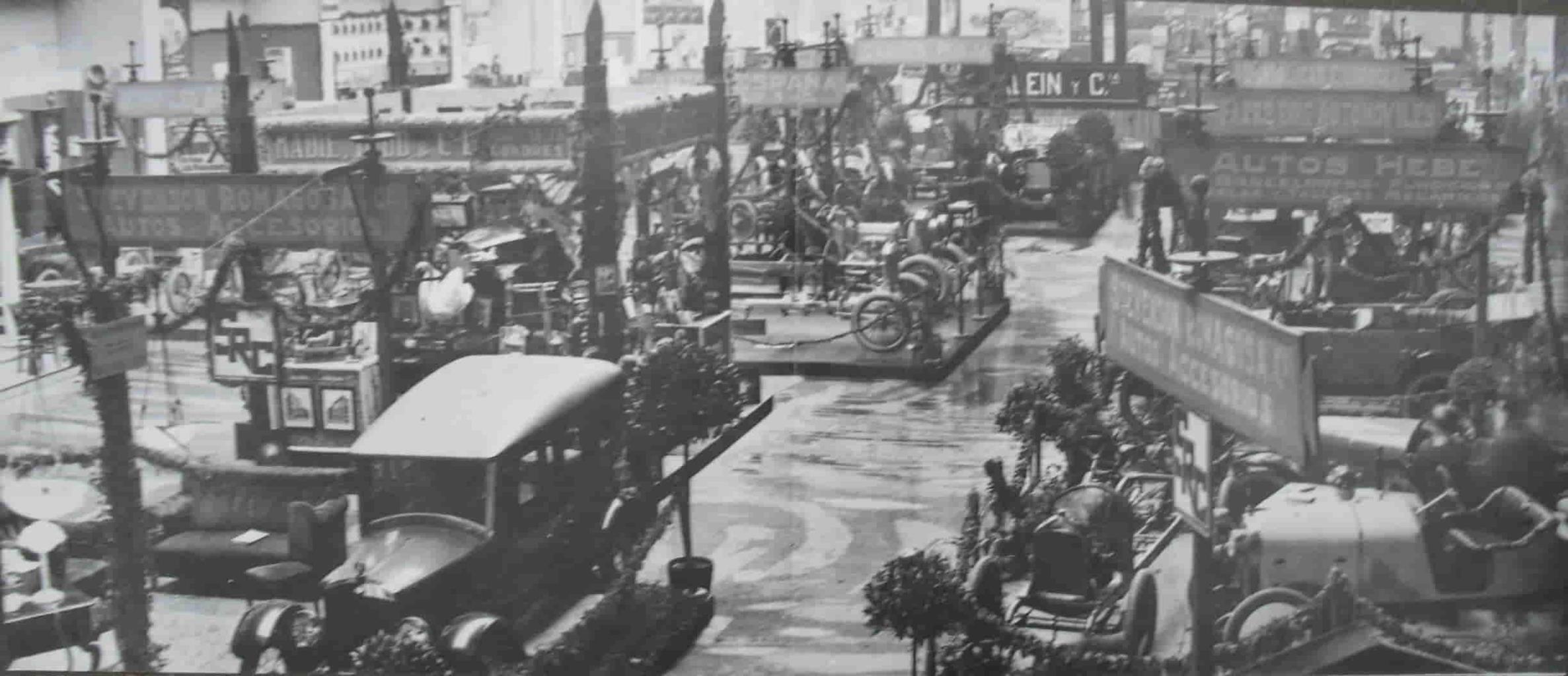 LAMINA V02372: II Fira de Mostres 1921. Seccion industria del automovil