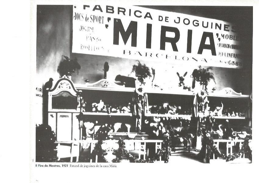 LAMINA V02373: II Fira de Mostres 1921. Estand Miria fabrica de juguetes