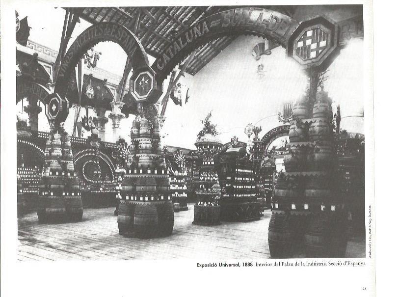 LAMINA V02349: Exposicio Universal 1888. Seccion de España
