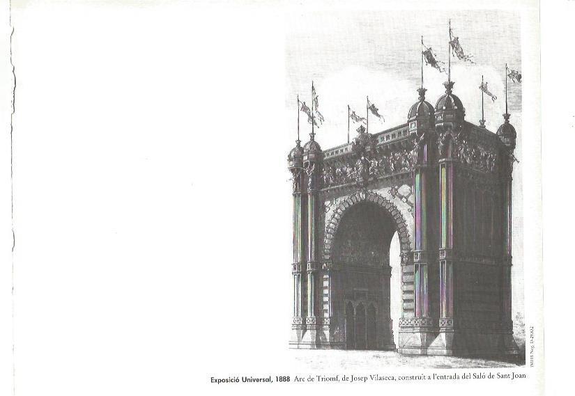 LAMINA V02343: Exposicio Universal 1888. Arc del Triomf de Josep Vilaseca