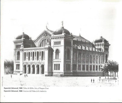 LAMINA V02344: Exposicio Universal 1888. Palacio de Bellas Artes de August Font