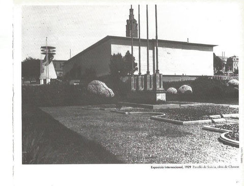 LAMINA V02414: Exposicio Internacional 1929. Pabellon de Suecia por Classon