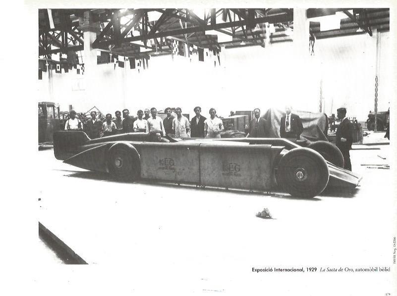 LAMINA V02418: Exposicio Internacional 1929. La Saeta de Oro