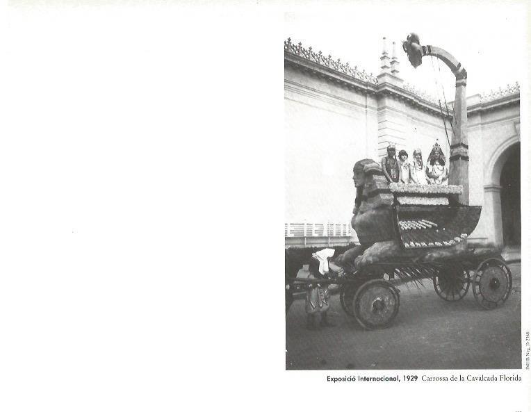 LAMINA V02419: Exposicio Internacional 1929. Carroza de la Cabalgata Florida