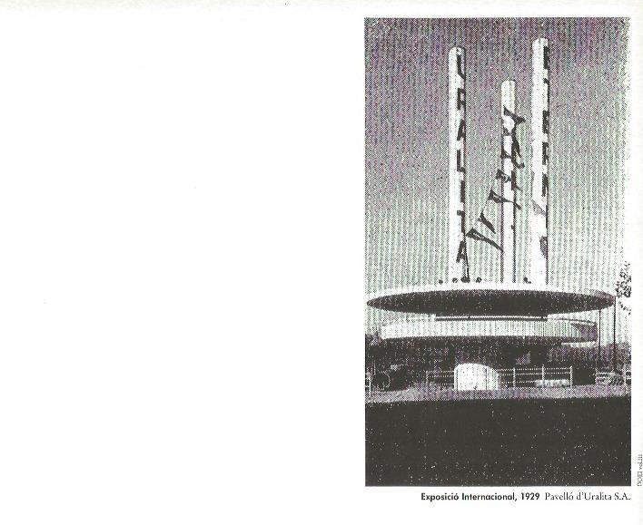 LAMINA V02425: Exposicio Internacional 1929. Pabellon de Uralita, SA