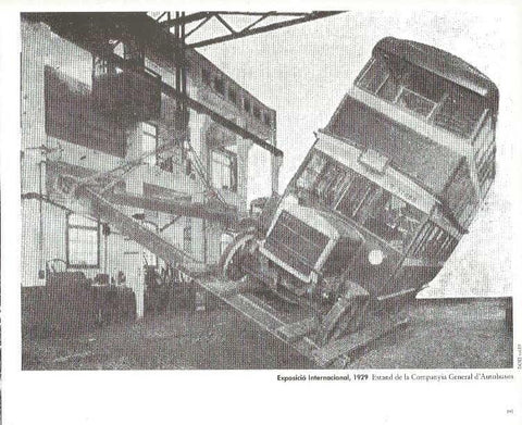 LAMINA V02426: Exposicio Internacional 1929. Estand Compañía General de Autobuses