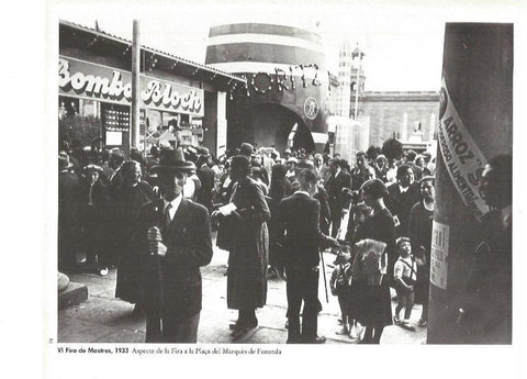 LAMINA V02431: VI Fira de Mostres 1933. Plaça del Marques de Foronda