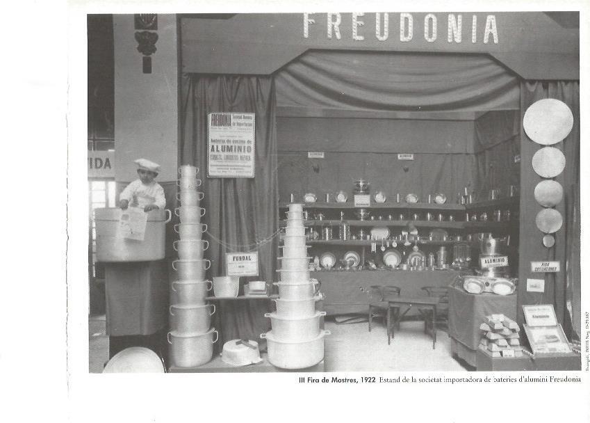 LAMINA V02381: III Fira de Mostres 1922. Estand Freudonia