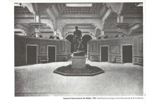 LAMINA V02388: Exposicio Internacional del Moble 1923. Instalaciones de la Mancomunitat de Catalunya