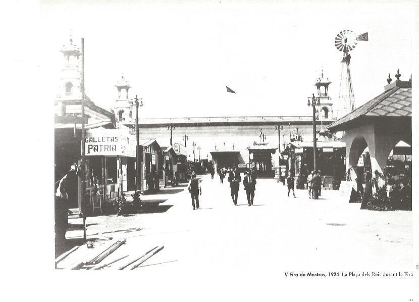 LAMINA V02395: V Fira de Mostres 1924. Plaça dels Reis