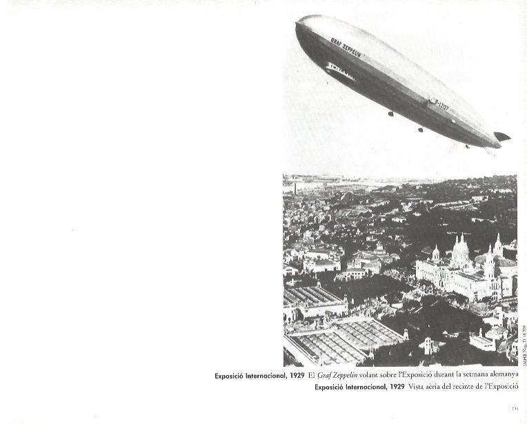 LAMINA V02396: Exposicio Internacional 1929. El Graf Zeppelin