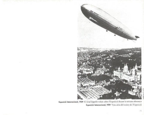 LAMINA V02396: Exposicio Internacional 1929. El Graf Zeppelin