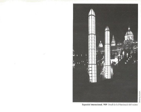 LAMINA V02400: Exposicio Internacional 1929. Iluminacion del recinto