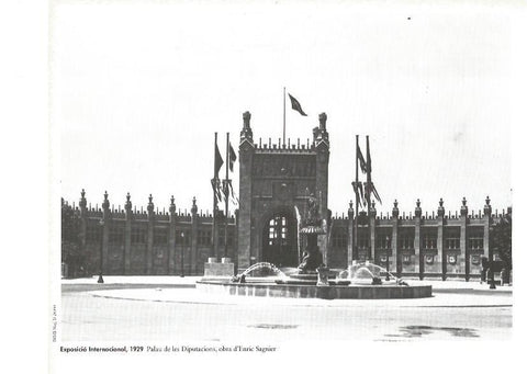 LAMINA V02404: Exposicio Internacional 1929. Palacio de las Diputaciones por E. Sagnier 