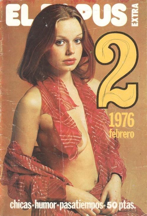 Revista: EXTRA PAPUS Num. 2: Chicas, humor, pasatiempos (2 febrero 1976) Lenka Novakova