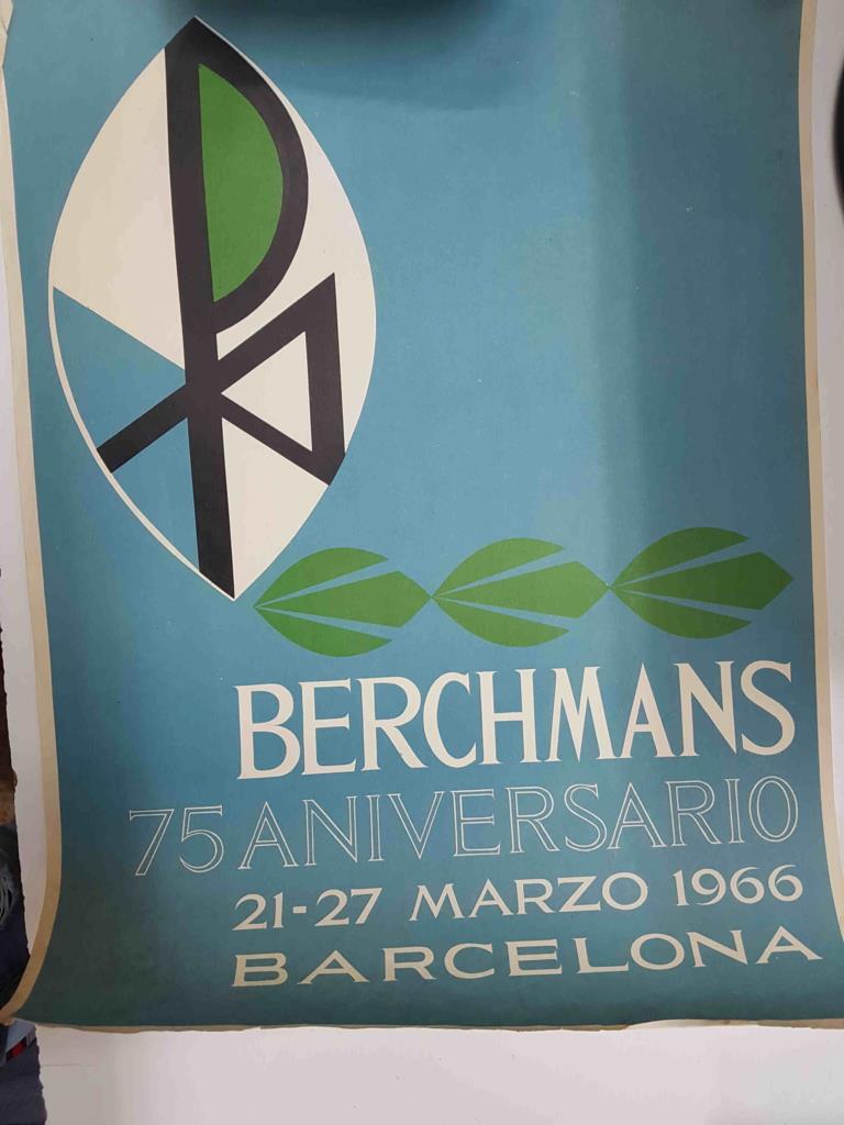 Lamina: Berchmans 75 aniversario, 21-27 marzo 1966. Barcelona