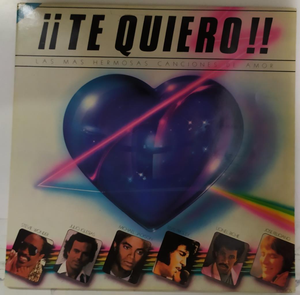 Doble Disco/Vinilo-LP: Te quiero - Las mas hermosas canciones de amor